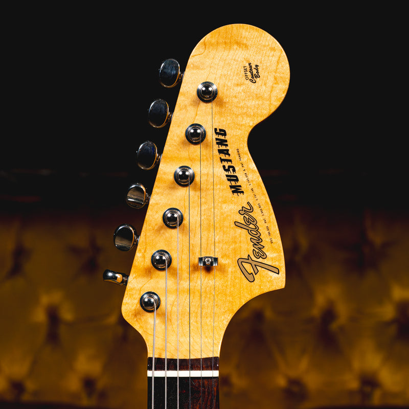 2022 Fender LTD Traditional II '60s Mustang Electric Guitar, Olympic White w/Gig Bag