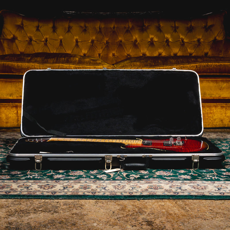 2009 Music Man 25th Anniversary Hardtail Electric Guitar, Trans Red Burst w/OHSC - Used