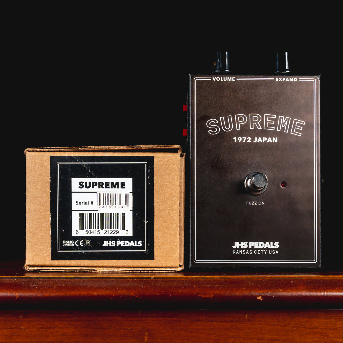JHS Legends of Fuzz Supreme Fuzz Effect Pedal w/Box - Used