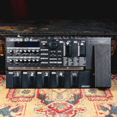 Boss GT-8 Multi-Effects Guitar Pedal w/Power Supply - Used