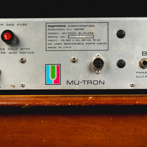 1976 MU-TRON Bi-Phase Effect w/Paper Overlays - Used