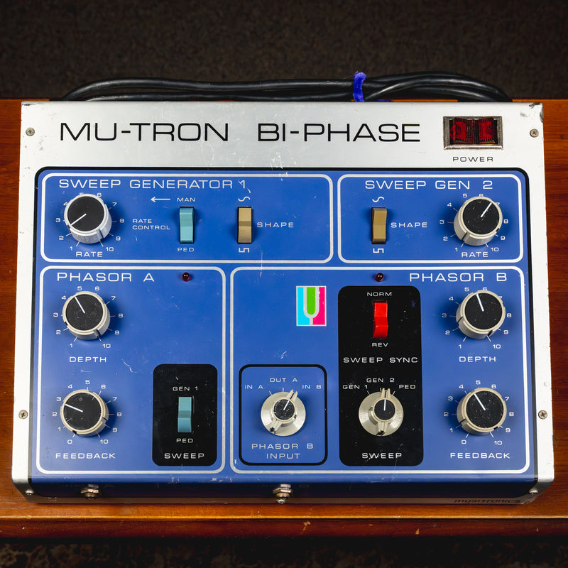 1976 MU-TRON Bi-Phase Effect w/Paper Overlays - Used