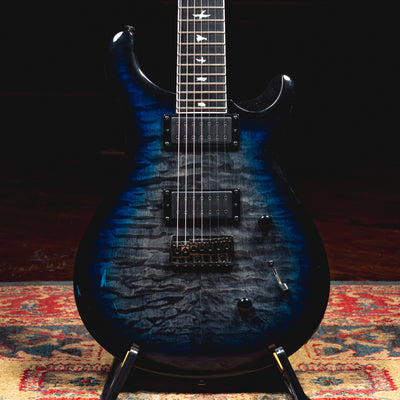 2025 PRS SE Mark Holcomb SVN Signature 7-String Electric Guitar, Blue Burst - Used