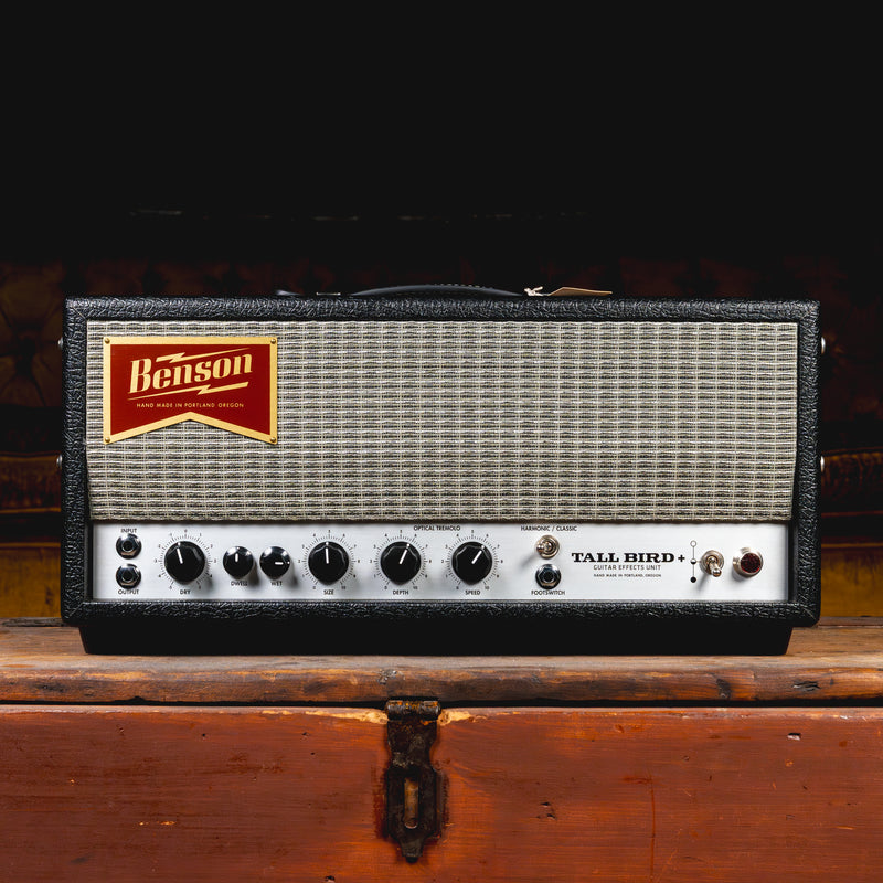2024 Benson Tall Bird Reverb Plus Guitar Effect Unit w/Footswitch - Used