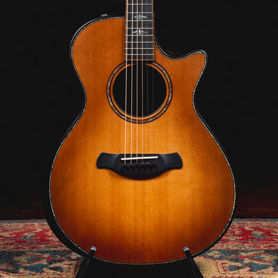 2022 Taylor Builder's Edition 912ce Grand Concert Acoustic Guitar, Wild Honey Burst w/OHSC - Used