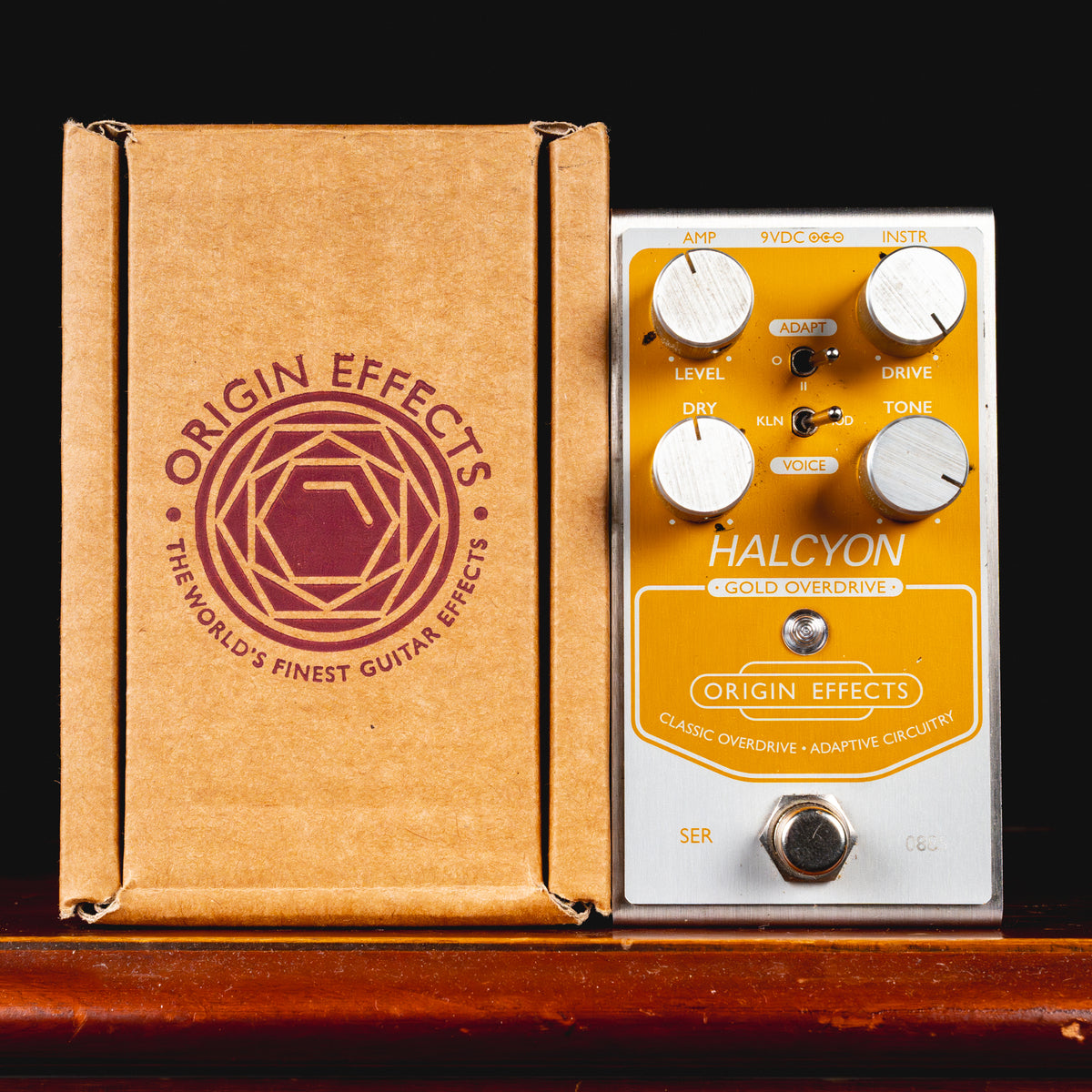 Origin Effects Halcyon Gold Overdrive Effect Pedal w/Box - Used
