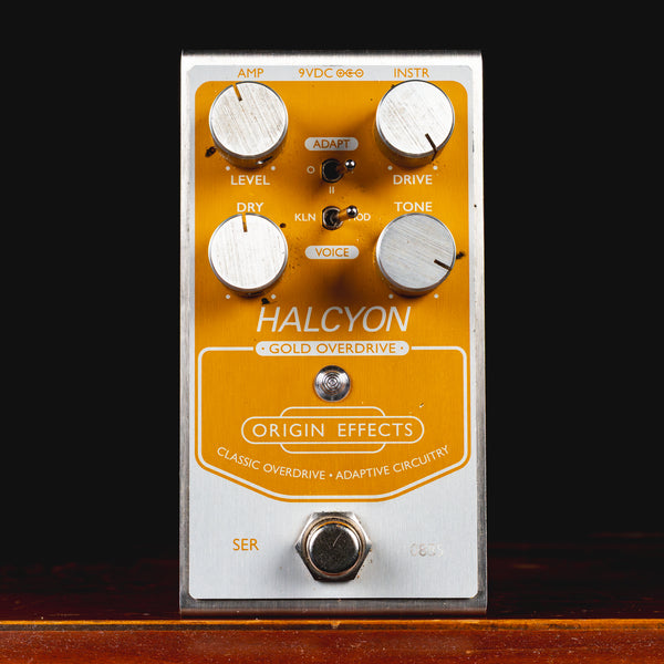 ギター ORIGIN EFFECTS/HALCYON Gold Overdrive Origin Effects Halcyon Gold Overdrive Effect Pedal w/Box - Used