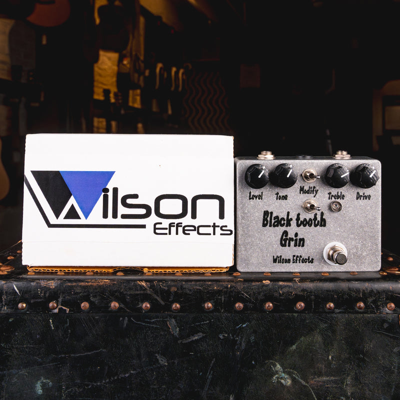 Wilson Effects Black Tooth Grin Overdrive Effect Pedal - Used