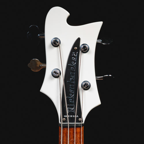 2016 Rickenbacker 4004L Laredo Electric Bass, SnowGol w/OHSC - Used