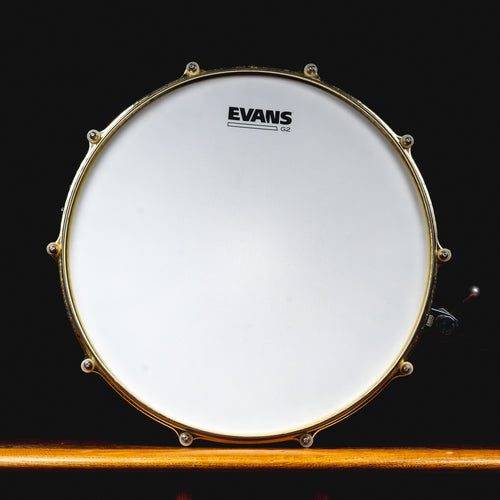 Dark Horse 14x6.5" Snare Drum, Chrome Over Brass - Used