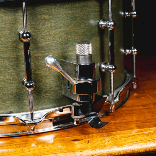 Dark Horse 14x6.5" Snare Drum, Green - Used