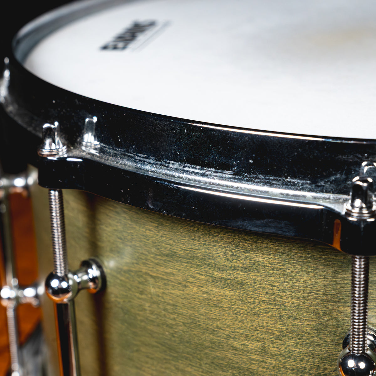 Dark Horse 14x6.5" Snare Drum, Green - Used