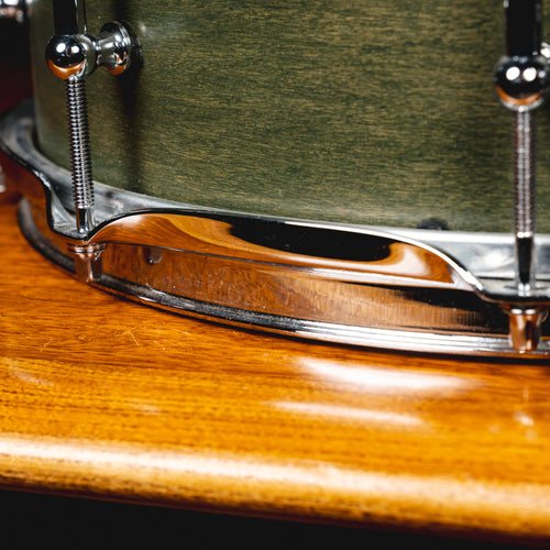 Dark Horse 14x6.5" Snare Drum, Green - Used