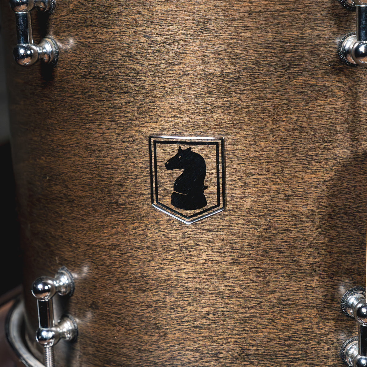 Dark Horse 3-Piece Maple Shell Drum Kit, Black Stain - Used