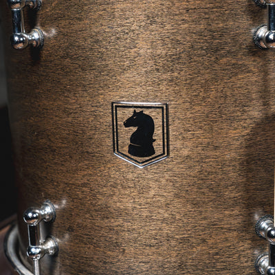 Dark Horse 3-Piece Maple Shell Drum Kit, Black Stain - Used