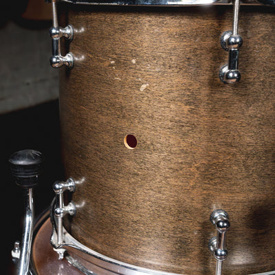 Dark Horse 3-Piece Maple Shell Drum Kit, Black Stain - Used