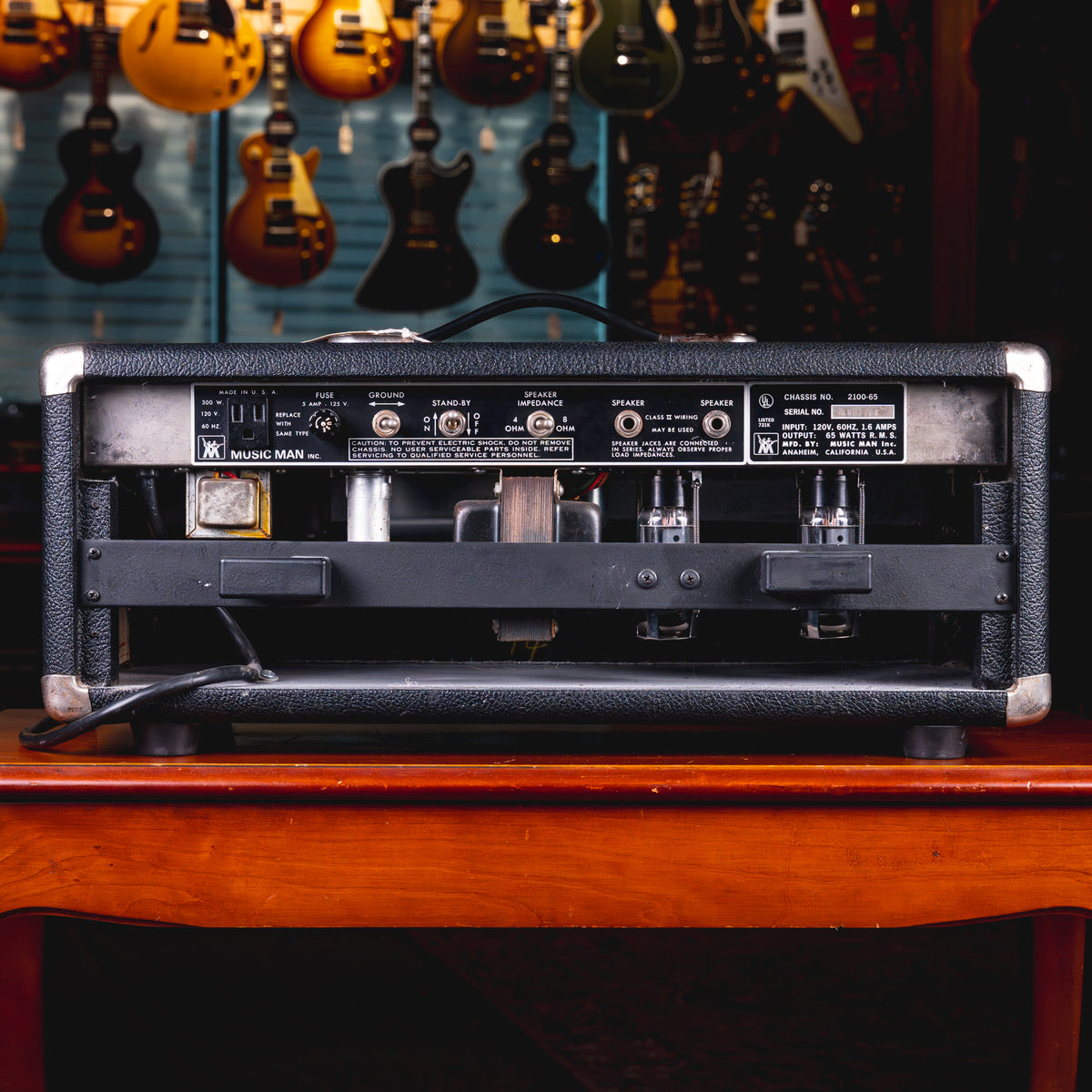 1970s Music Man Sixty Five 65W Amplifier Head - Used