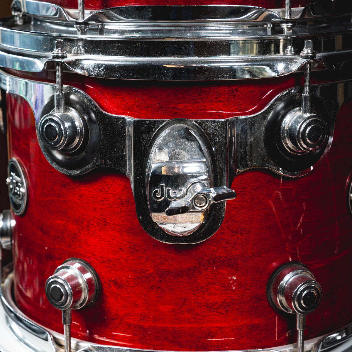Drum Workshop Performance Series 4-Piece Maple Drum Kit w/Matching Snare, Cherry - Used