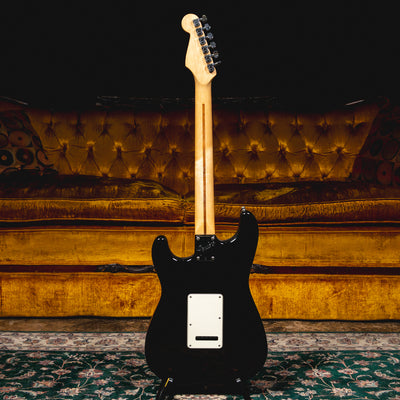 1995 Fender American Standard Stratocaster Electric Guitar, Black w/ OHSC - Used