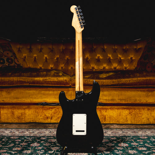 1995 Fender American Standard Stratocaster Electric Guitar, Black w/ OHSC - Used