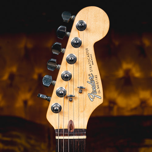 1995 Fender American Standard Stratocaster Electric Guitar, Black w/ OHSC - Used