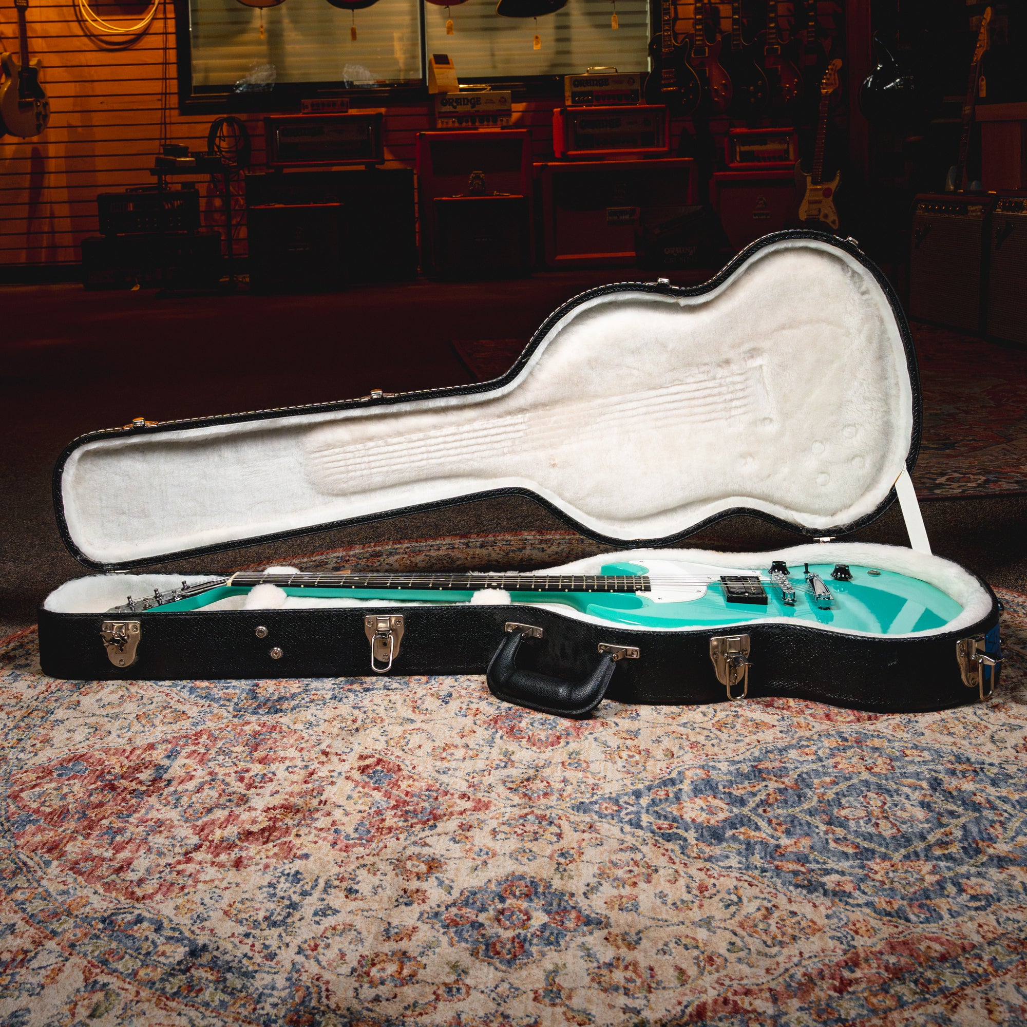 1998 Gibson SG-X Summer Beach Series, Caribbean Blue w/ OHSC