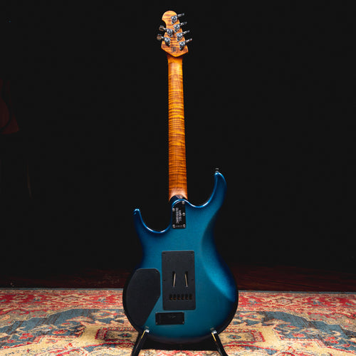 2023 Music Man Luke 4 SSS Electric Guitar, Diesel Blue w/OSHC - Used
