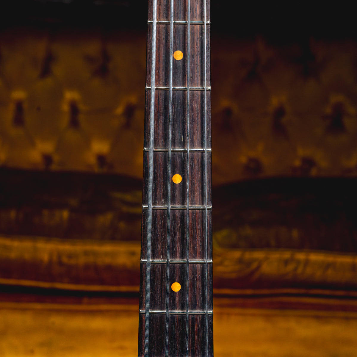 2025 Fender Custom Shop '63 Jazz Bass Journeyman Relic, Aztec Gold w/OHSC - Used