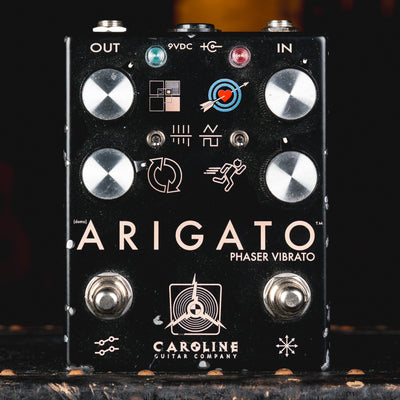 Caroline Guitar Company Arigato Phaser Vibrato Effect Pedal - Used