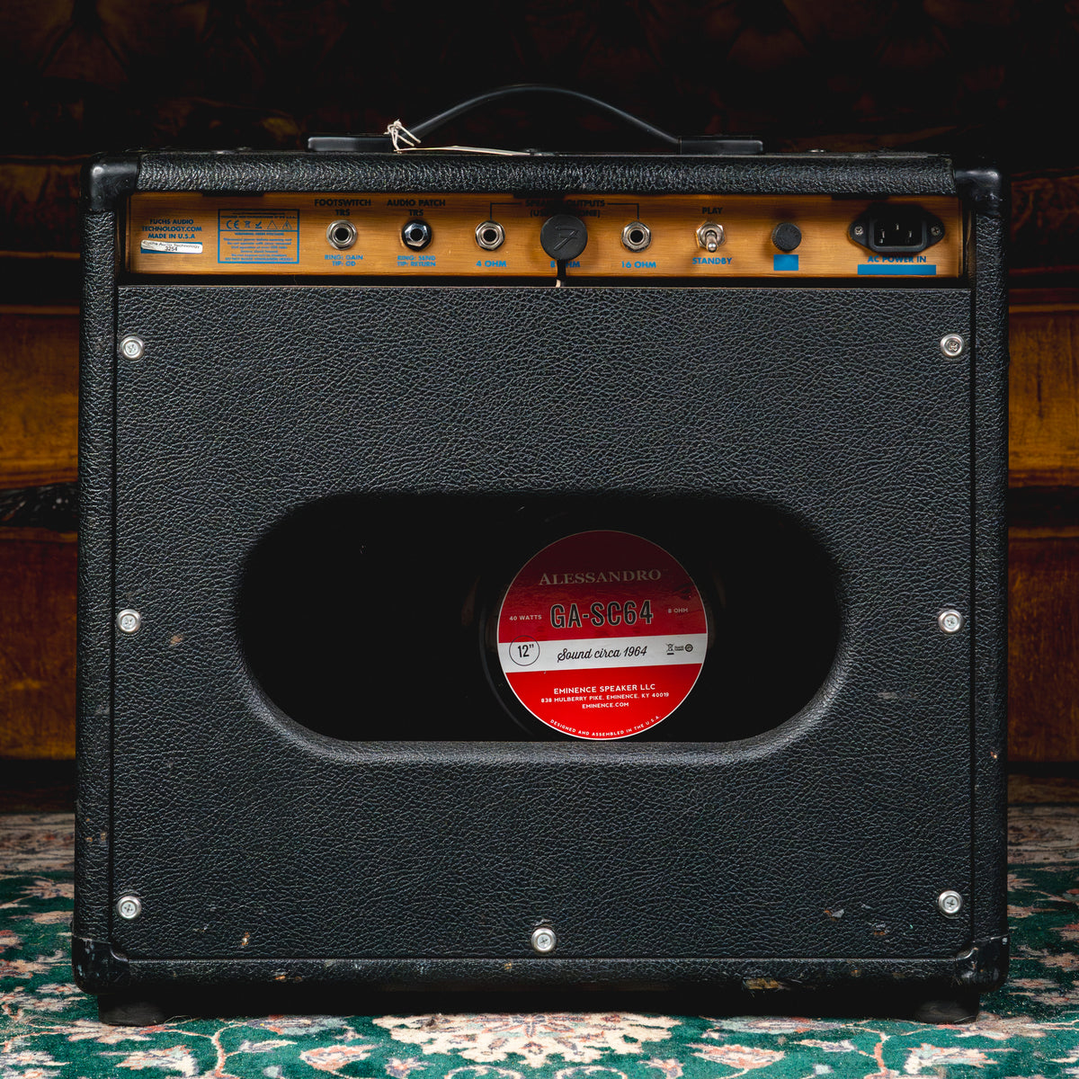 Fuchs Blackjack 21 MK2 1 x 12" Guitar Combo Amplifier - Used