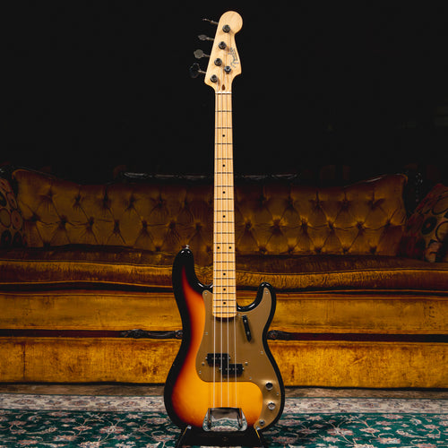 2021 Fender 75th Anniversary American Vintage '58 Precision Bass Guitar, Sunburst w/ OHSC - Used