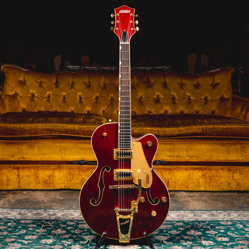 2017 Gretsch LTD G5420TG Electromatic Hollowbody Electric Guitar, Candy Apple Red w/OHSC - Used