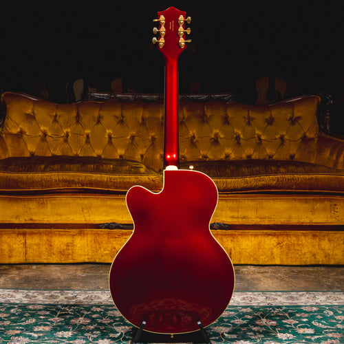 2017 Gretsch LTD G5420TG Electromatic Hollowbody Electric Guitar, Candy Apple Red w/OHSC - Used