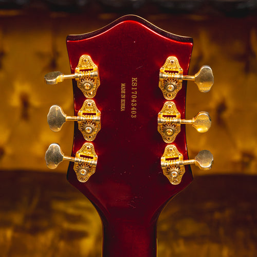 2017 Gretsch LTD G5420TG Electromatic Hollowbody Electric Guitar, Candy Apple Red w/OHSC - Used