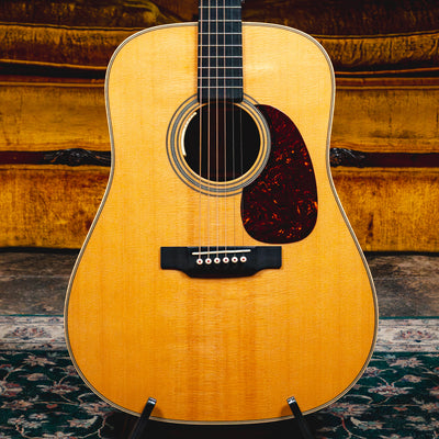 2018 Martin Custom Shop HD-28 Acoustic Guitar, VTS Spruce/Cocobolo w/OHSC - Used