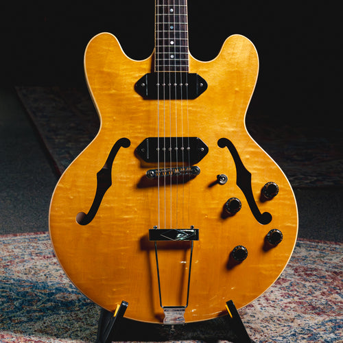 2023 Heritage H-530 Hollowbody Electric Guitar, Natural w/OHSC - Used