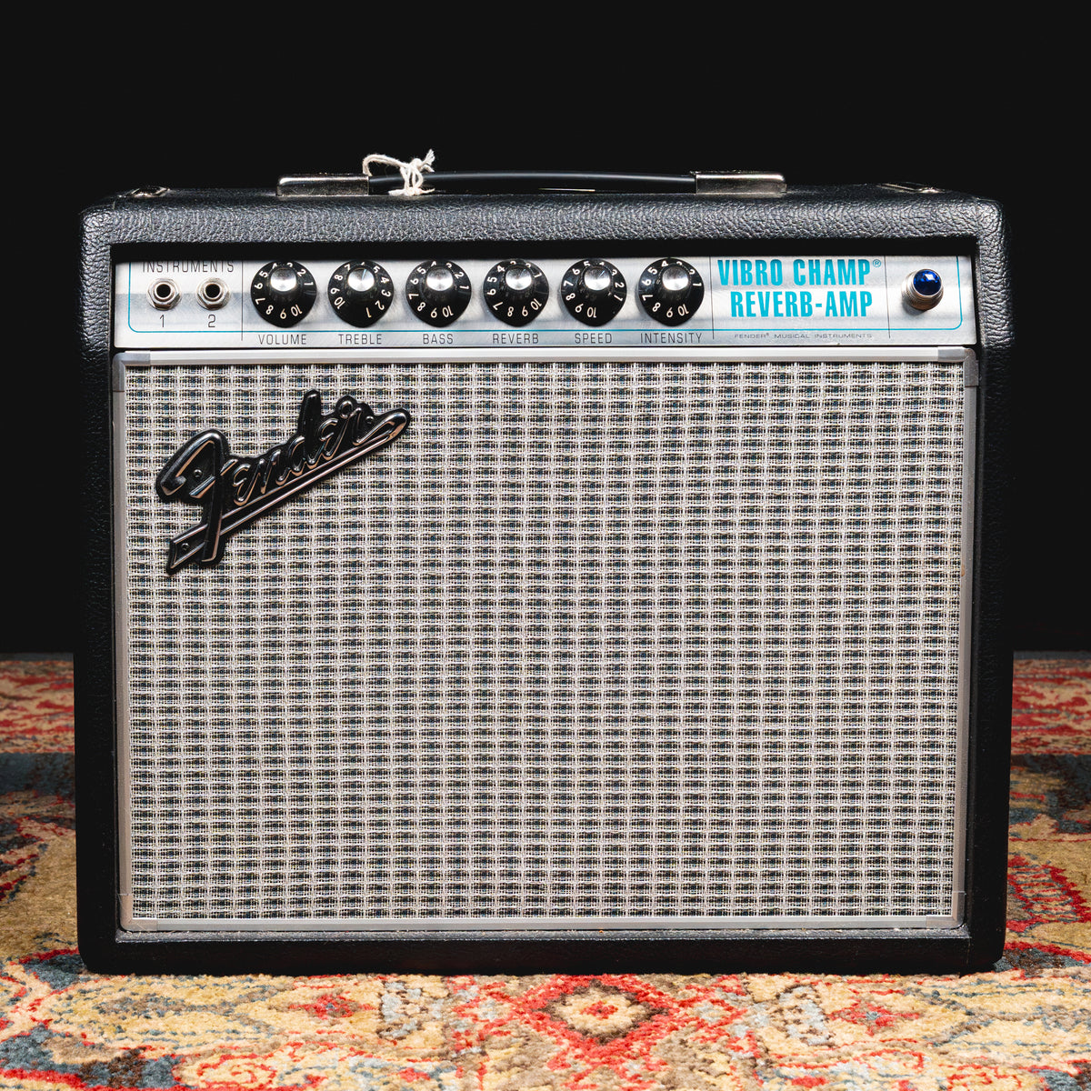 Fender '68 Custom Vibro Champ 5W 1 x 10" Combo Amplifier w/Cover - Used