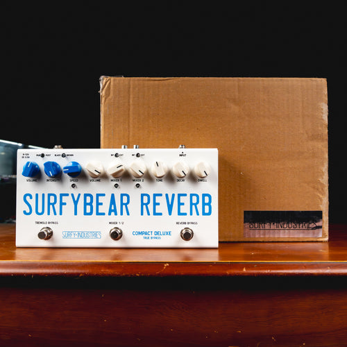 Surfy Industries Compact Deluxe Reverb Effect Pedal w/Original Box - Used