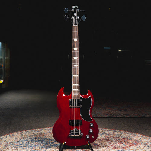 2022 Gibson SG Standard Bass Guitar, Rosewood Fingerboard, Cherry w/OHSC - Used