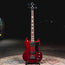 2022 Gibson SG Standard Bass Guitar, Rosewood Fingerboard, Cherry w/OHSC - Used