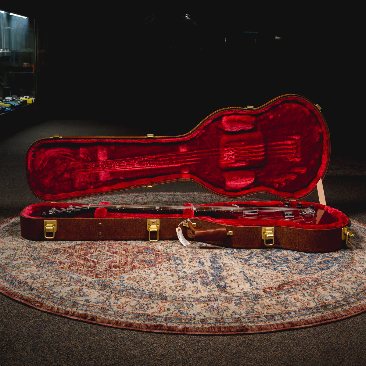 2022 Gibson SG Standard Bass Guitar, Rosewood Fingerboard, Cherry w/OHSC - Used