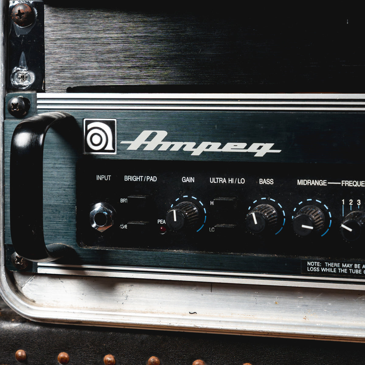 Ampeg SVT-III Pro Bass Amplifier w/Tuner and Road Case - Used