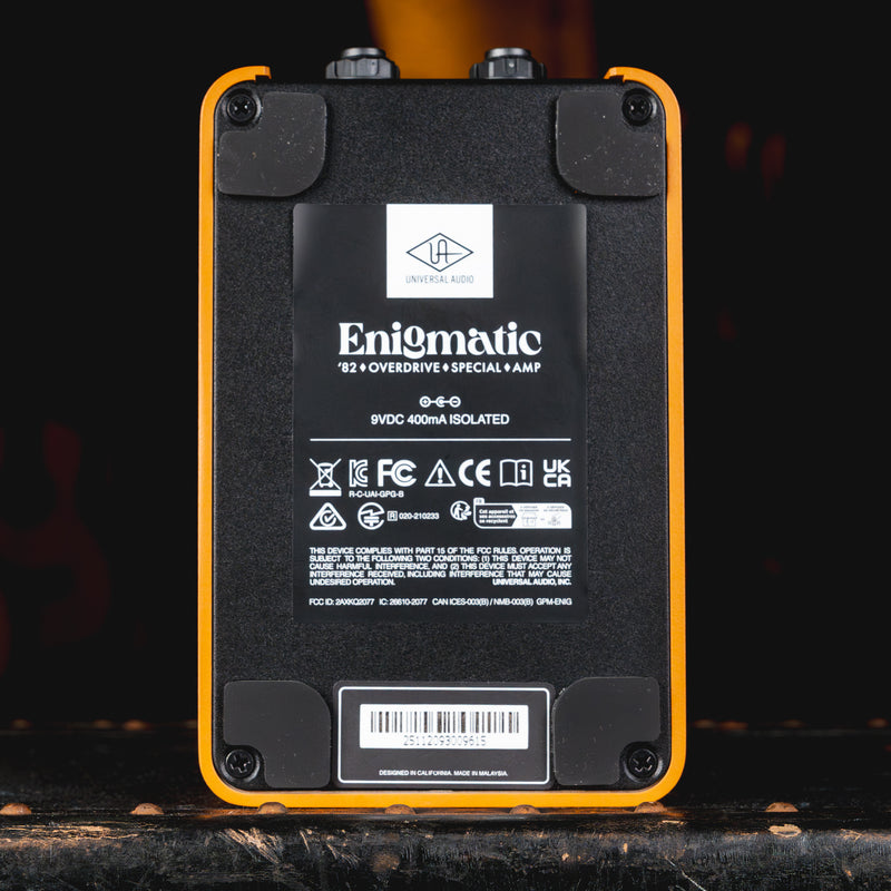 Universal Audio Enigmatic '82 Overdrive Special Amp Pedal - Used