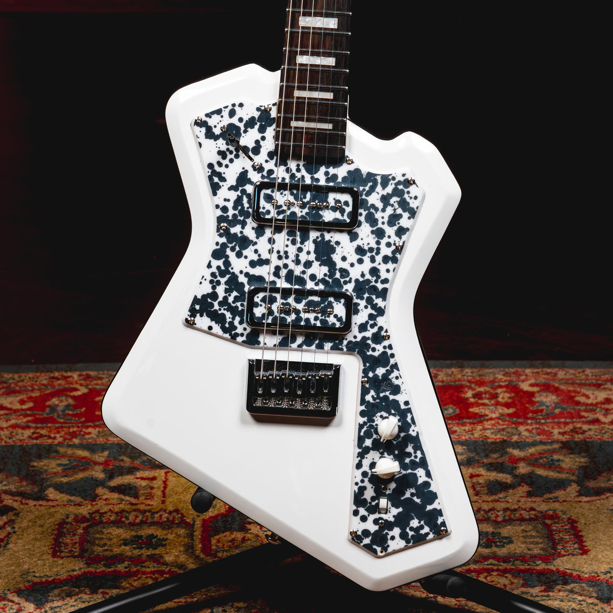 Sturner Guitars International Series Hazzard Electric Guitar, Inkblot White - Used
