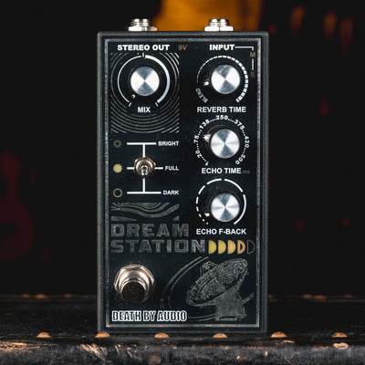 Death By Audio Dream Station Reverb/Delay Effect Pedal w/Box - Used