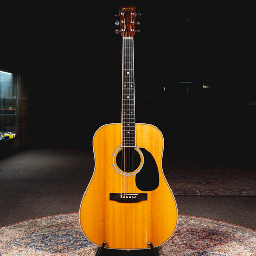 1990 Martin HD-35 Acoustic Guitar, Spruce/Rosewood, Natural w/OHSC - Used