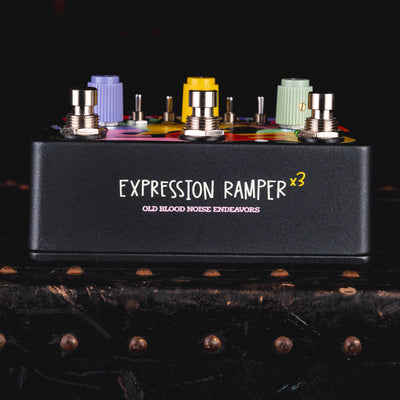 Old Blood Noise Endeavors Expression Ramper X3 Controller Effect Pedal w/Box - Used