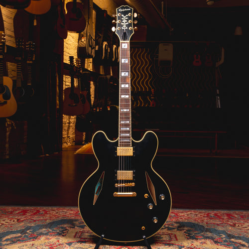 2021 Epiphone Emily Wolfe Sheraton Stealth Semi-Hollow Electric Guitar w/Soft Case - Used