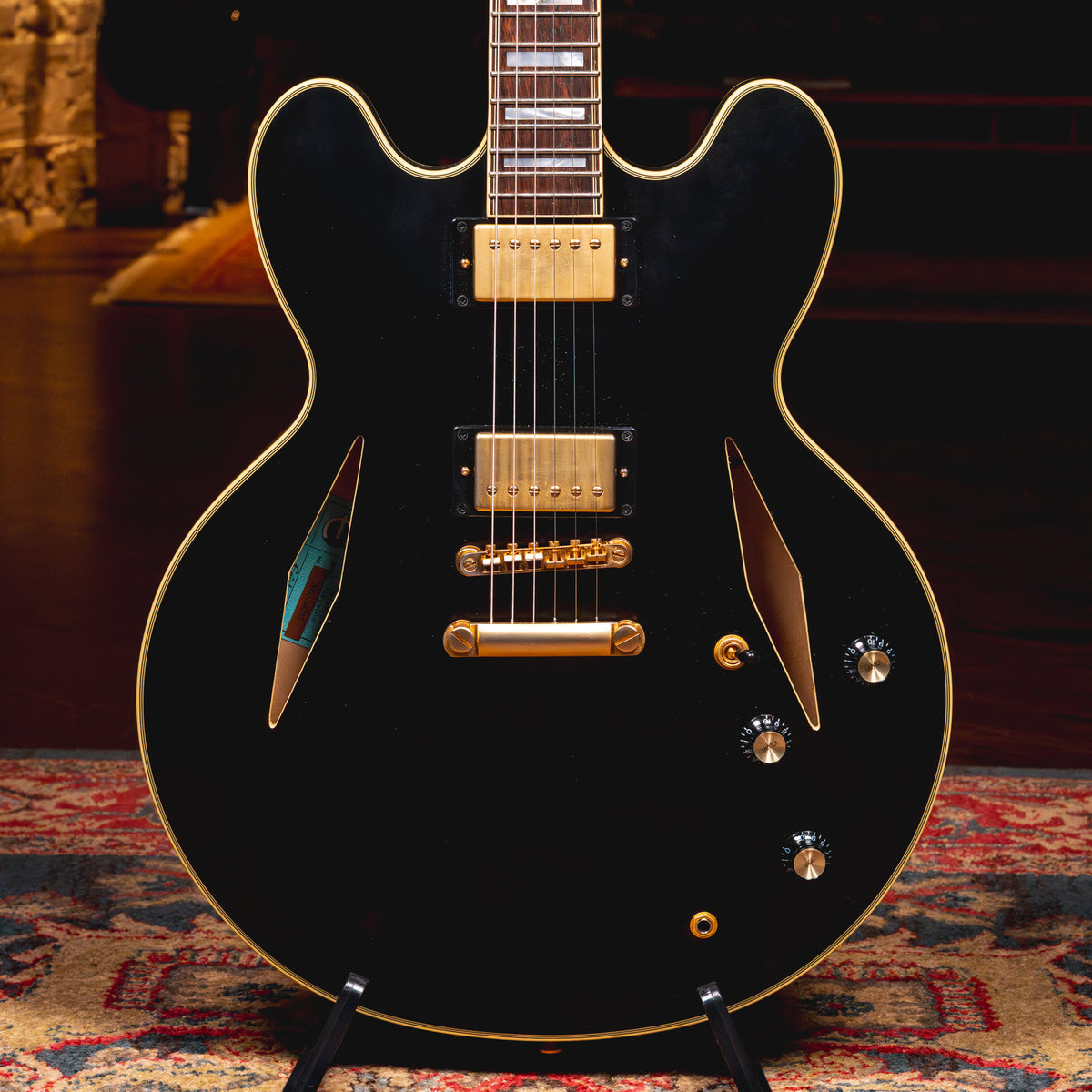 2021 Epiphone Emily Wolfe Sheraton Stealth Semi-Hollow Electric Guitar w/Soft Case - Used