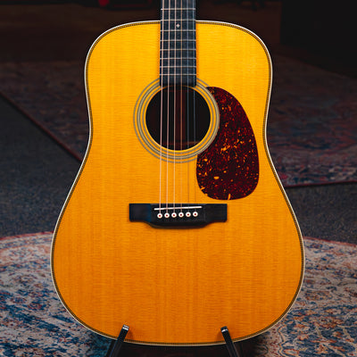 2021 Martin HD-28 Standard Acoustic Guitar, Natural w/ OHSC - Used